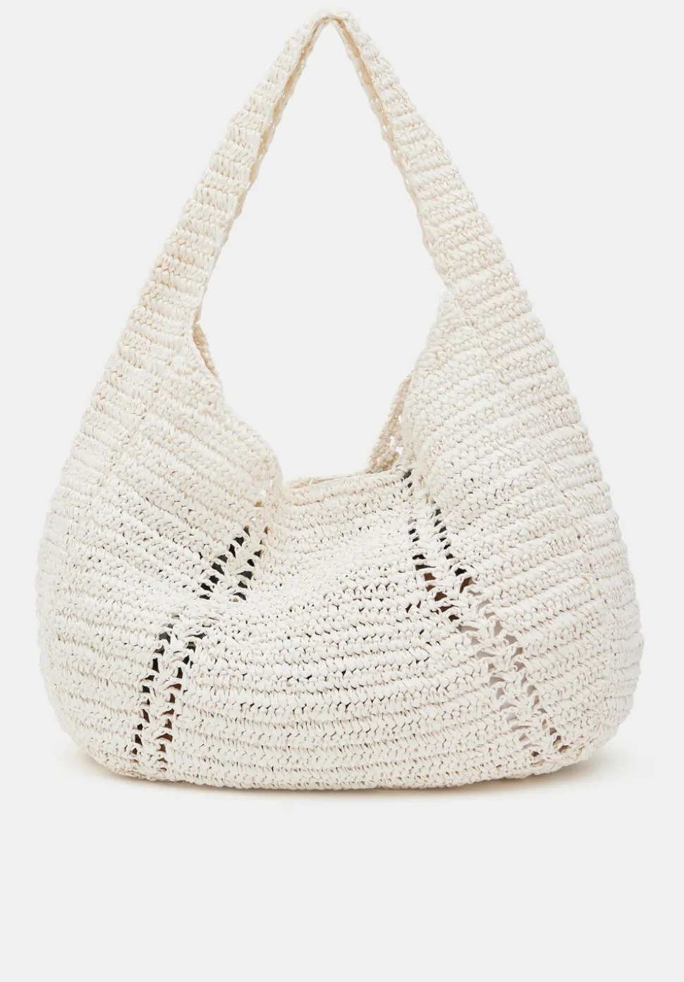 Raffia Oversized Tote Bag