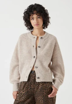 Raven Wool Blend Cardigan