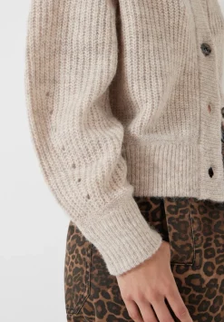 Raven Wool Blend Cardigan