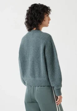 Raven Wool Blend Cardigan