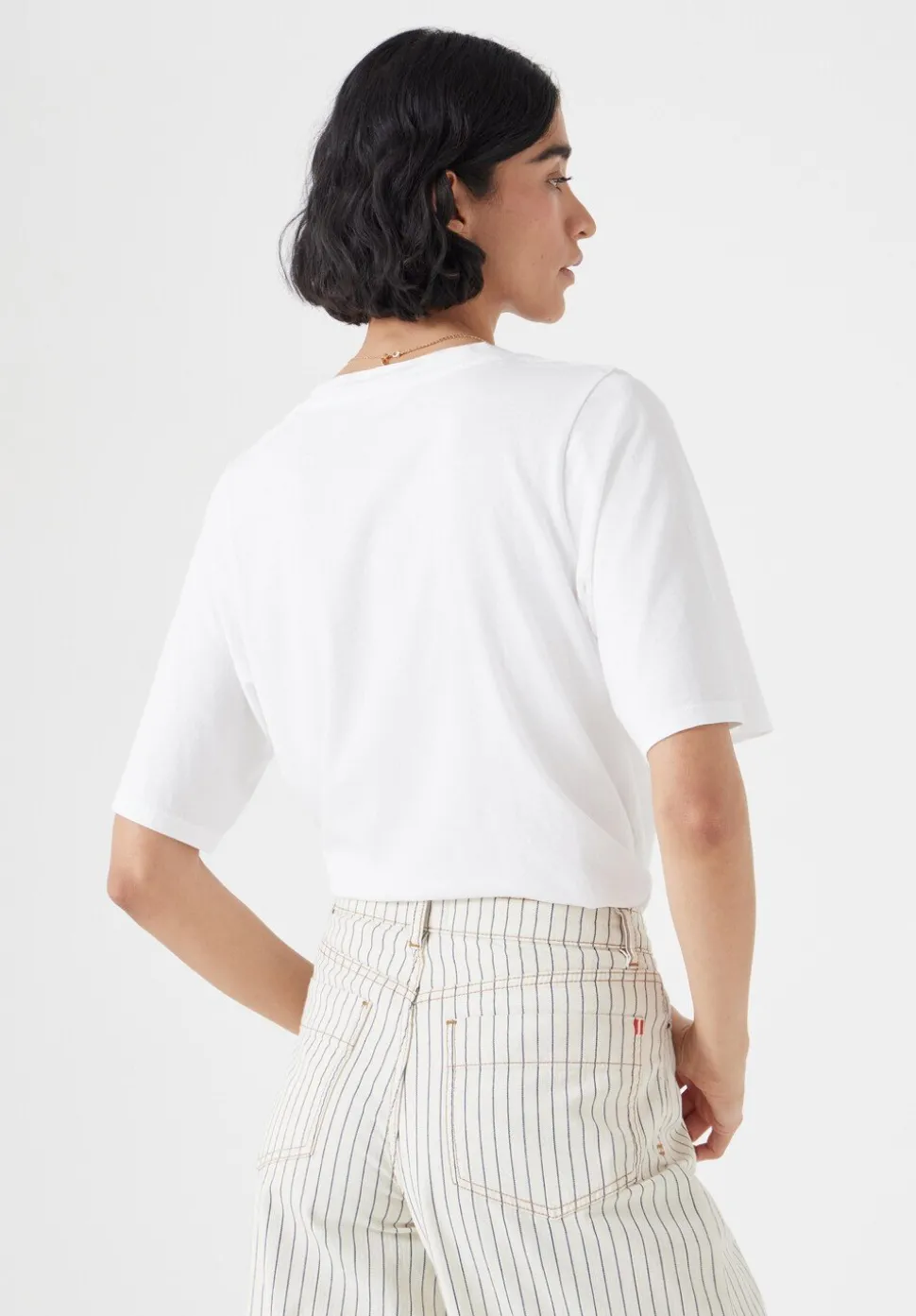 Reece V Neck Drapey T-Shirt