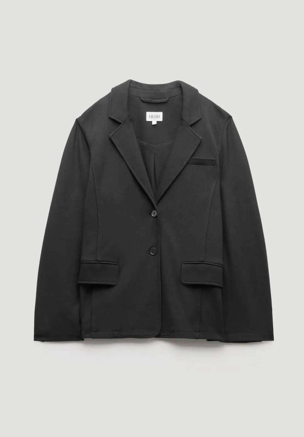 Relaxed Ponte Blazer