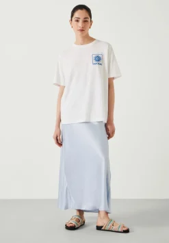Remi Satin Maxi Skirt