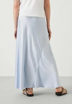 Remi Satin Maxi Skirt