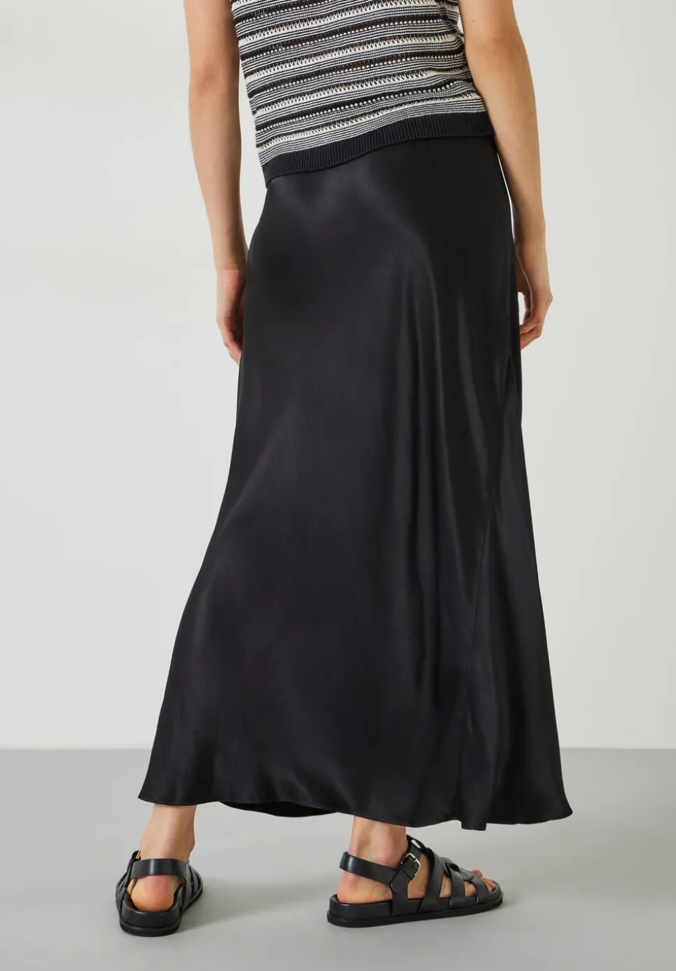 Remi Satin Maxi Skirt
