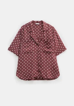 Revere Collar Short Sleeve Shirt