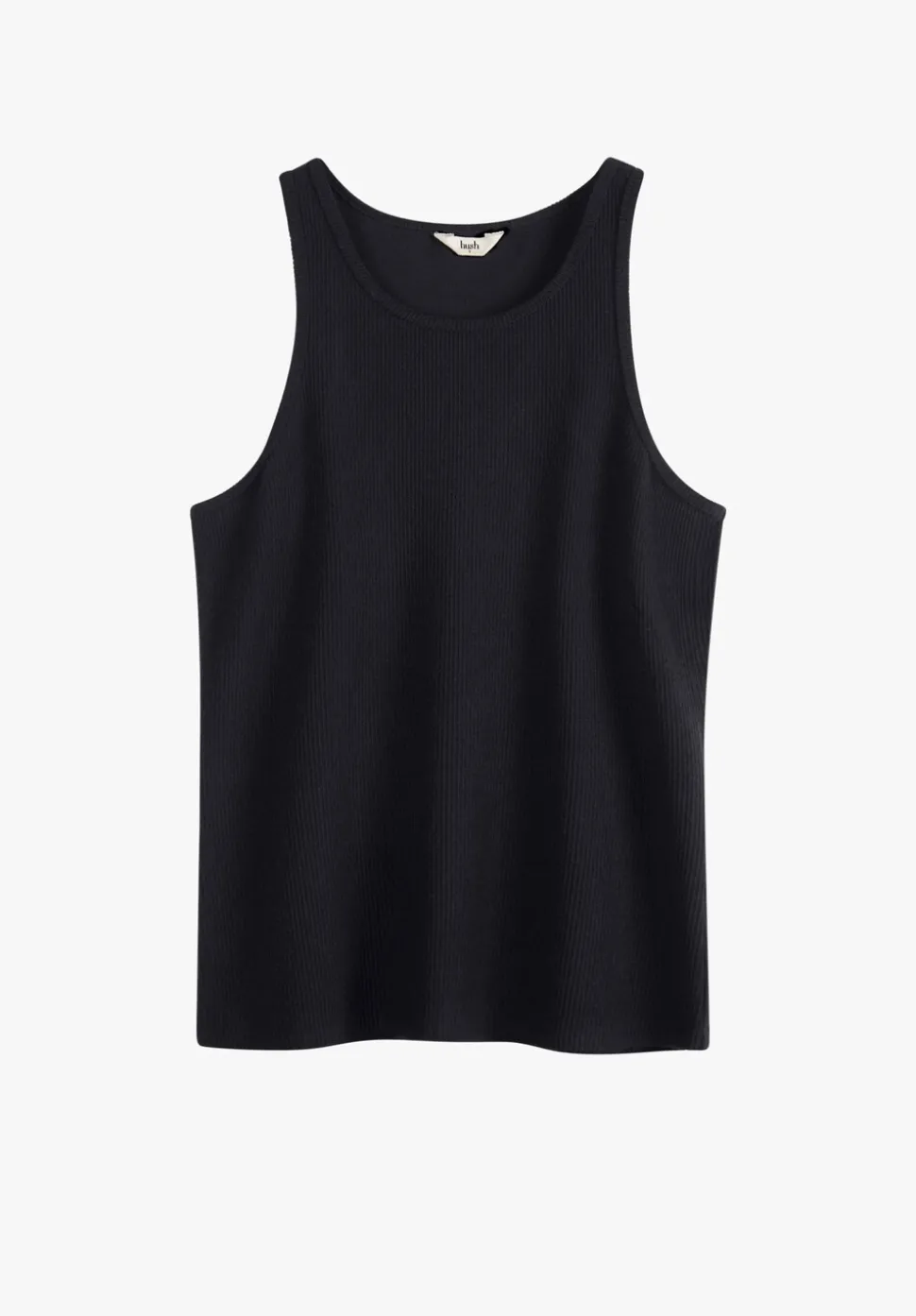 Ribbed Scoop Vest