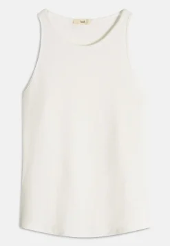 Ribbed Scooped Vest