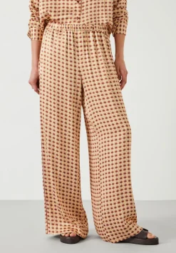 Rita Printed Wide Leg Trousers