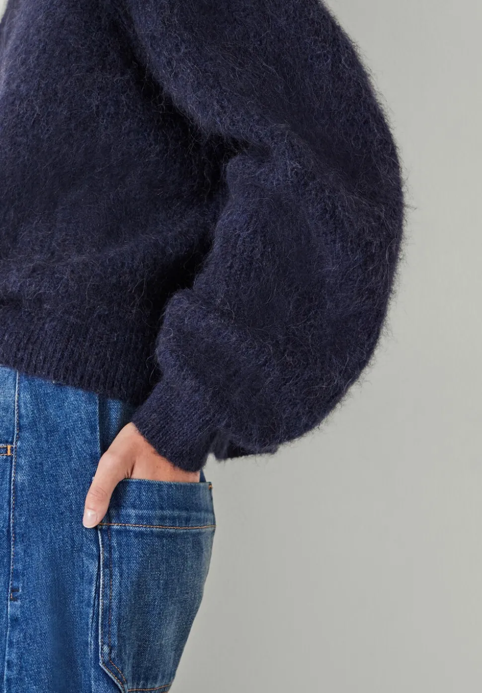 River Brushed Boxy Jumper