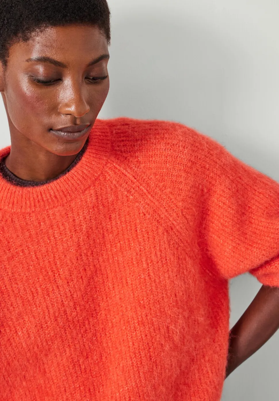 River Brushed Boxy Jumper