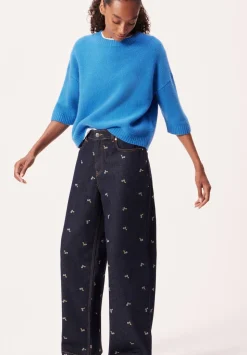 Romy Embroidered Floral Jeans