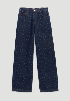 Romy Laser Spot Print Jeans