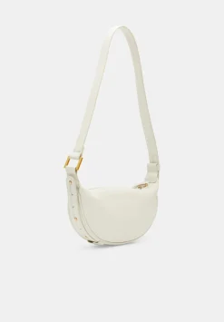 Rory Crescent Leather Crossbody Bag