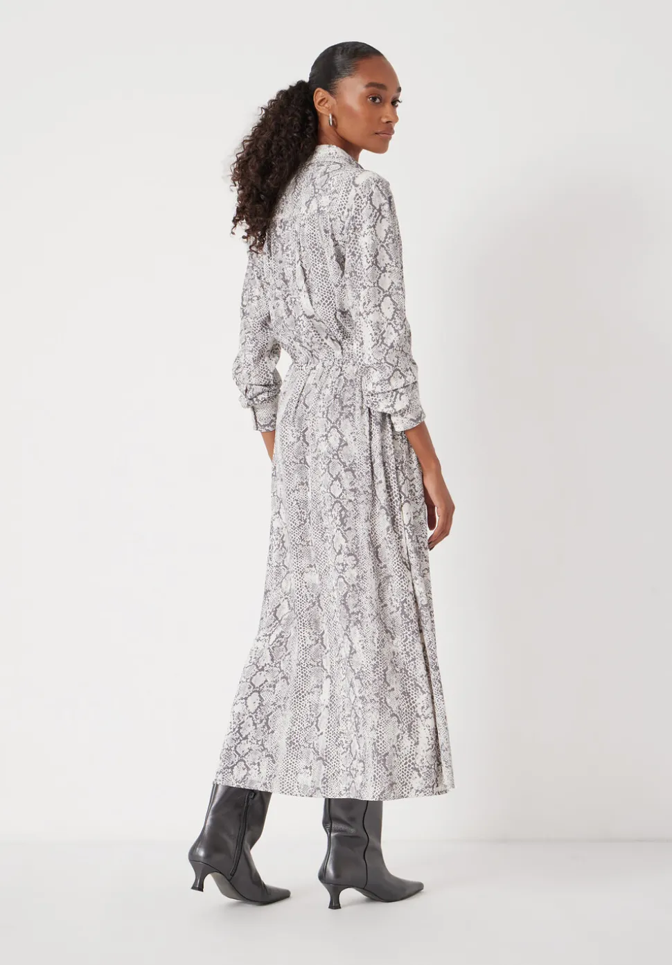 Rosey Midi Shirt Dress