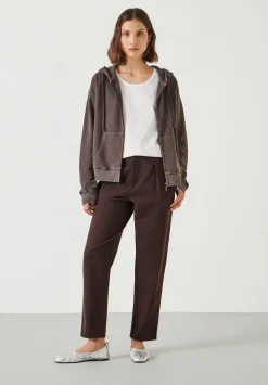 Ruby Cotton Pleat Trousers
