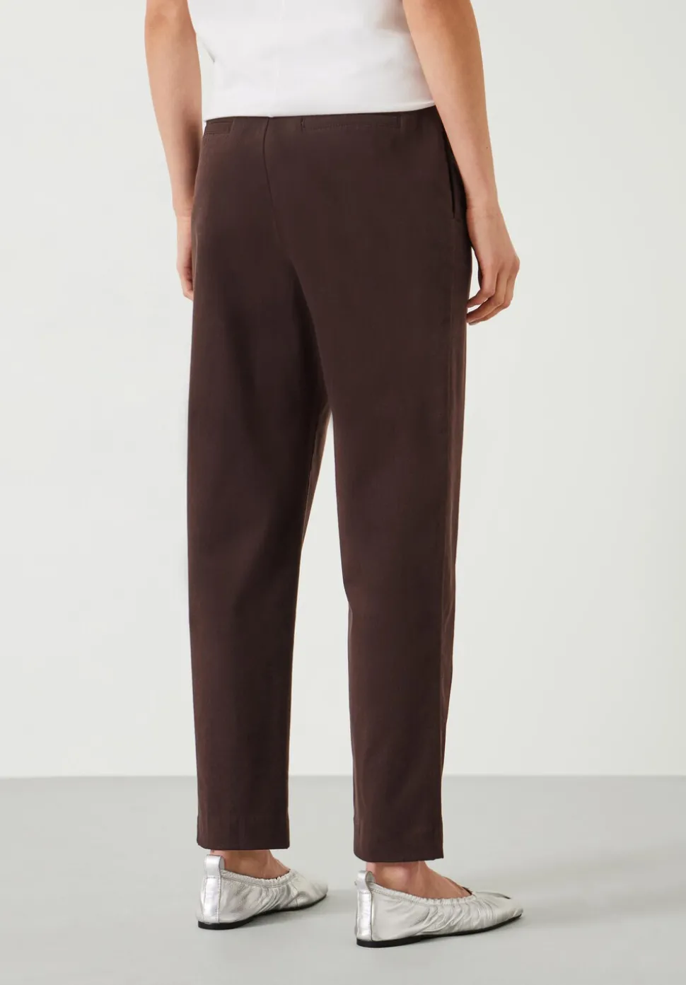 Ruby Cotton Pleat Trousers
