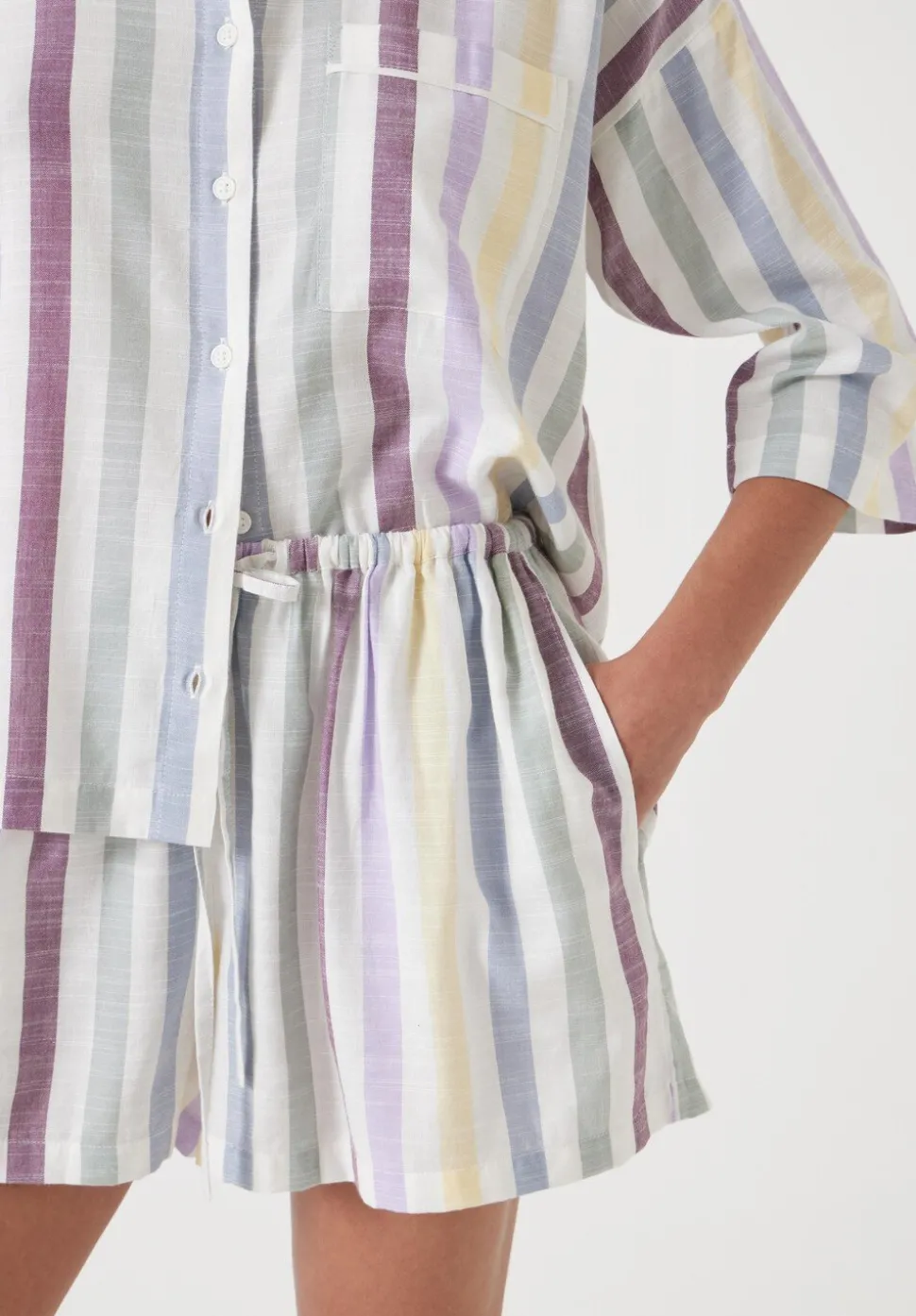 Rudie Stripe Short Pyjama Set