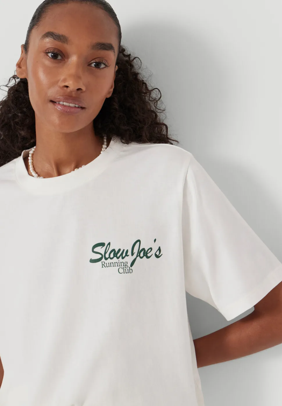 Running Club Graphic Cotton T-Shirt