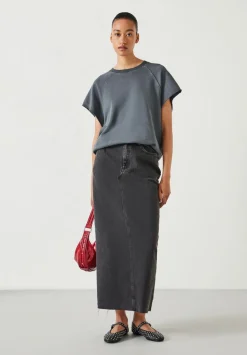 Rylie Denim Maxi Skirt