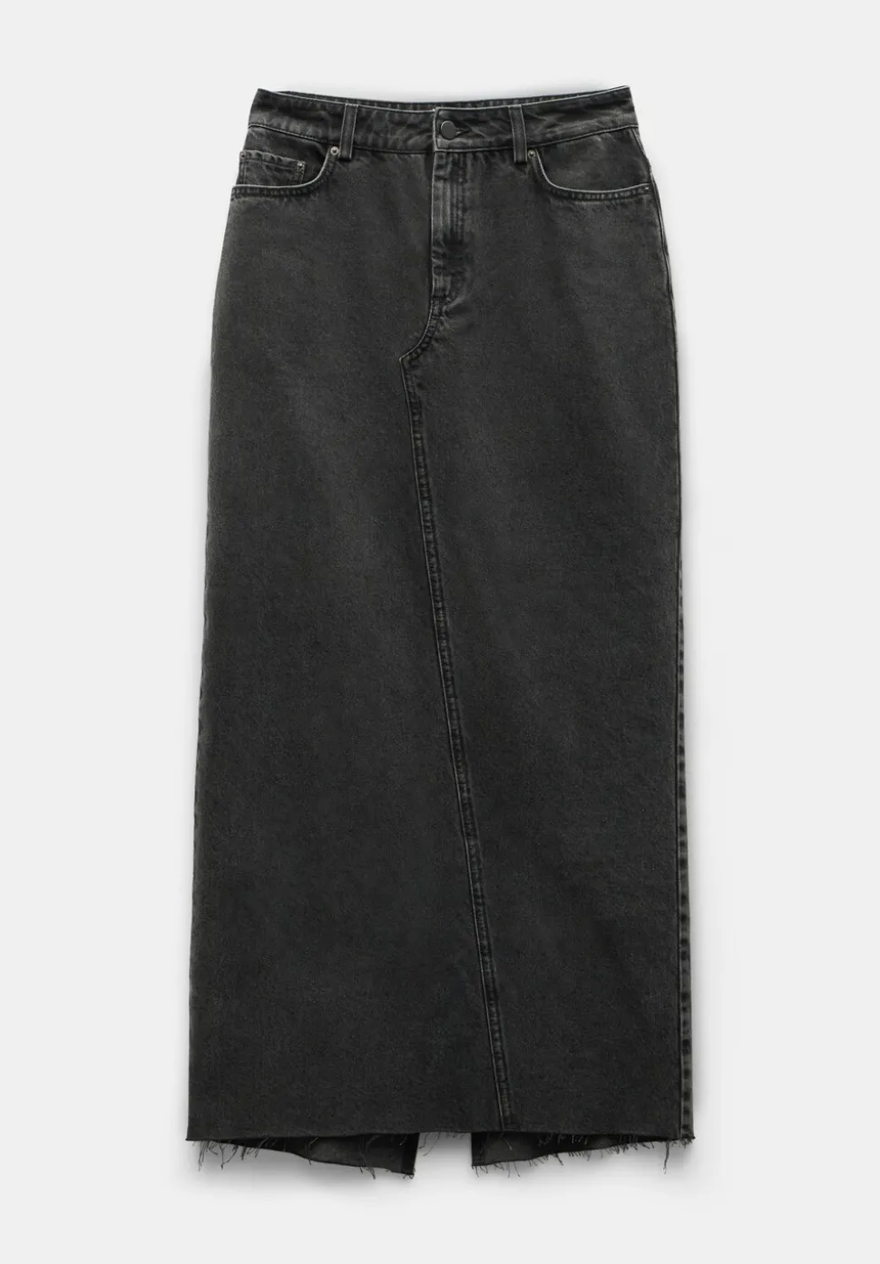 Rylie Denim Maxi Skirt