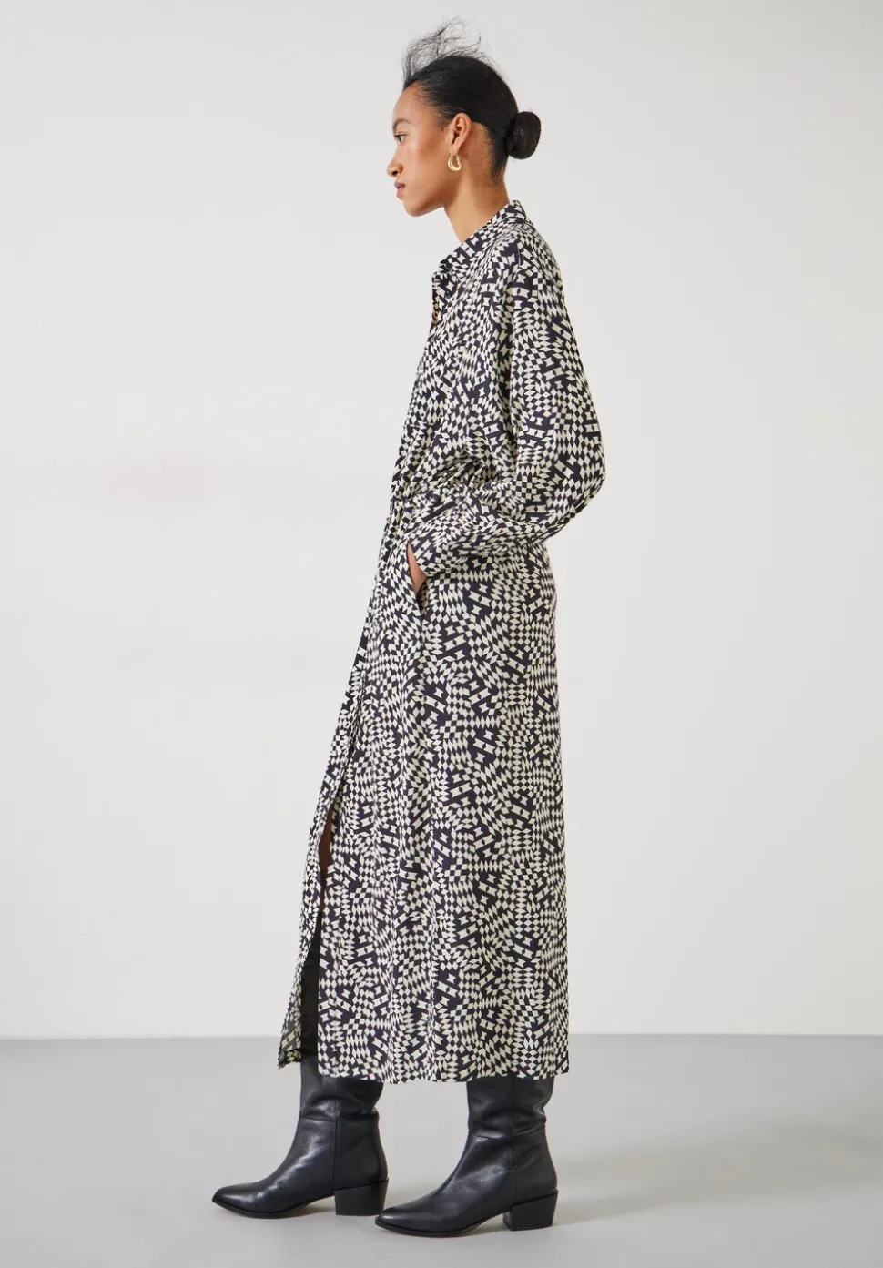 Sabrina Relaxed Maxi Shirt Dress
