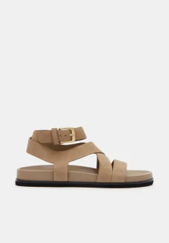 Sadie Suede Footbed Sandal