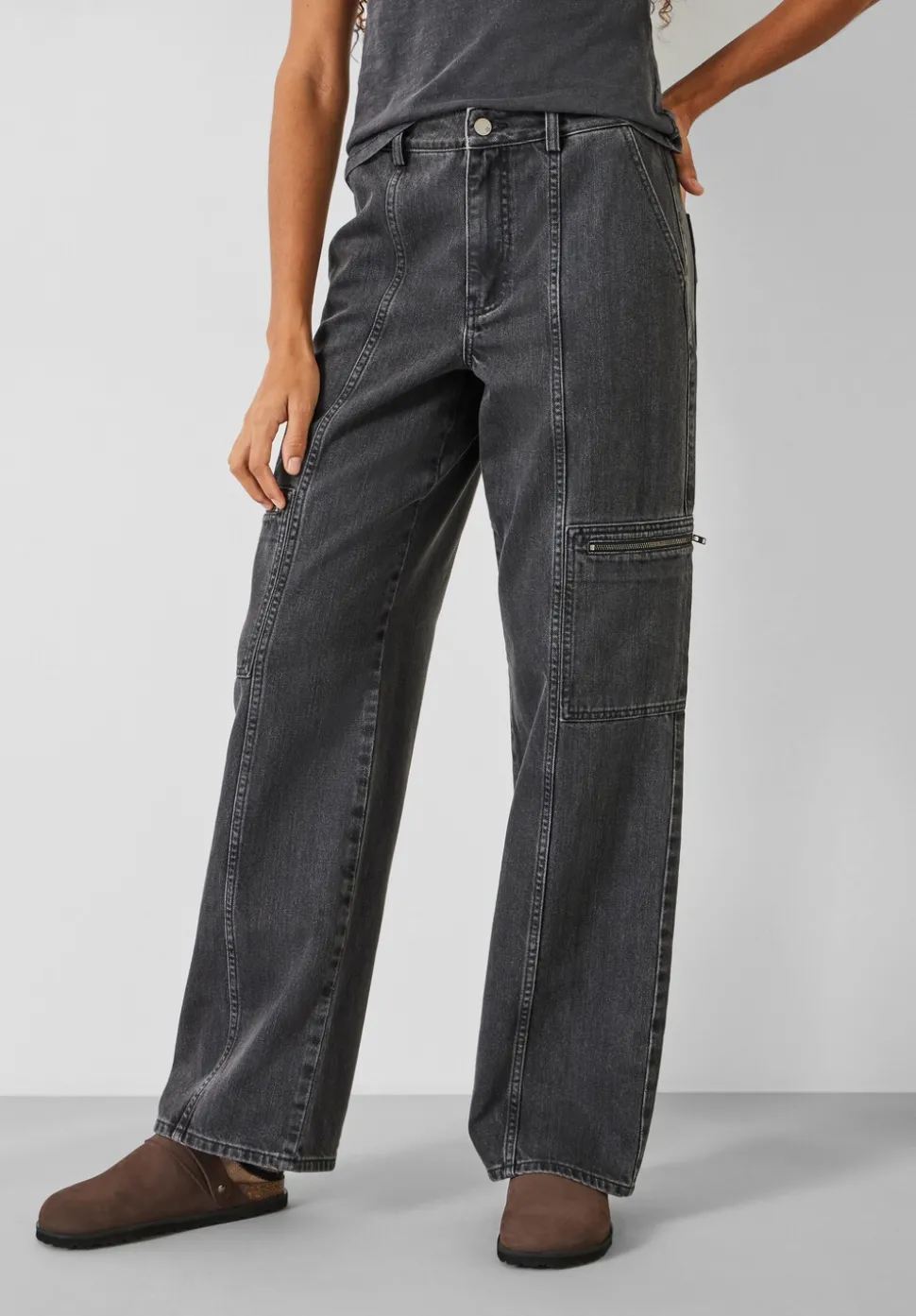 Sara Cargo Jeans