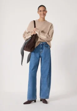 Saskia Straight Seamed Jeans