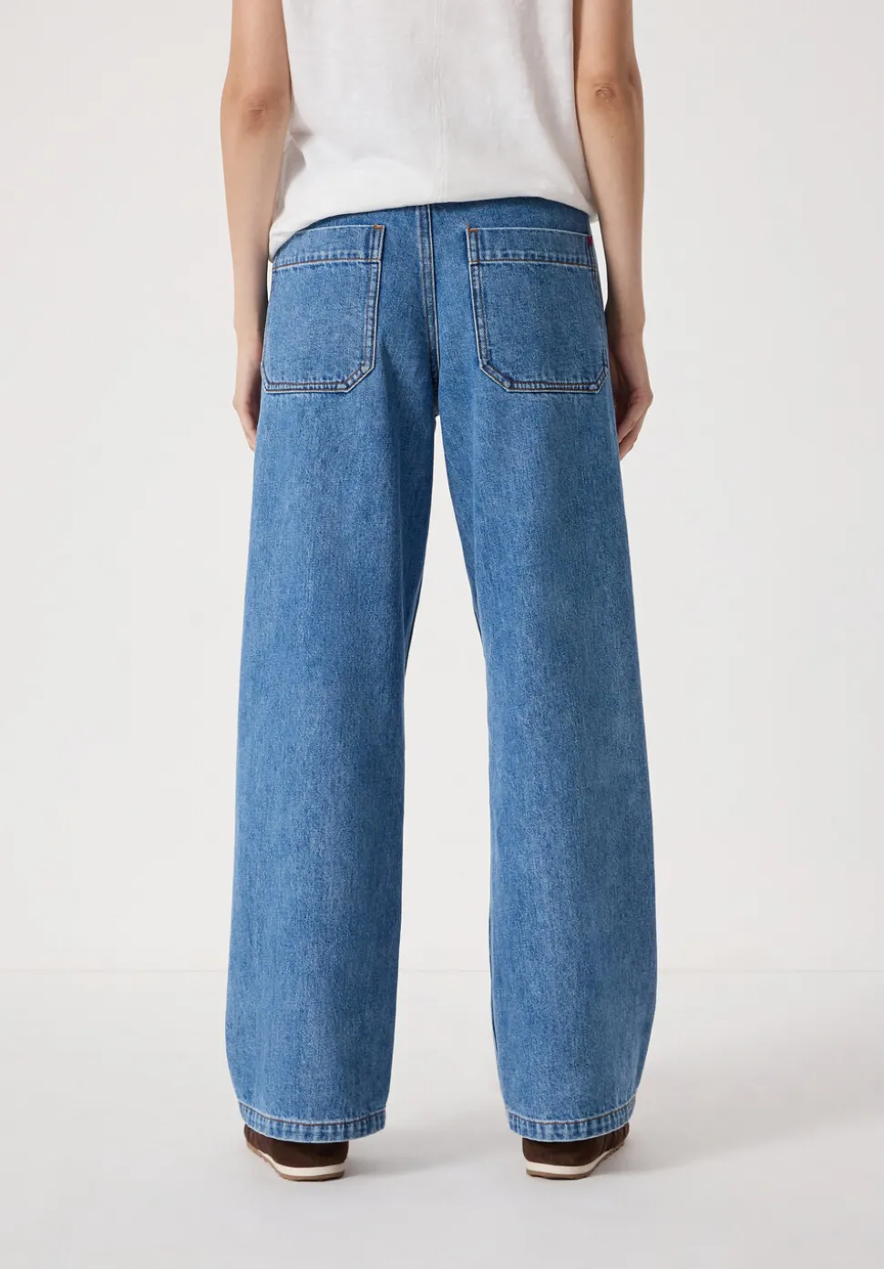 Saskia Straight Seamed Jeans