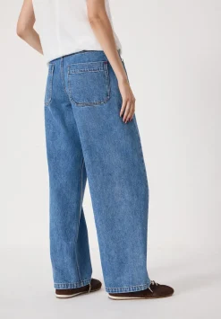 Saskia Straight Seamed Jeans