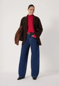Saskia Straight Seamed Jeans