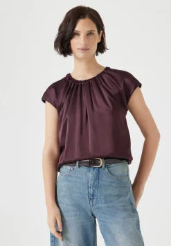 Satin Circular Top