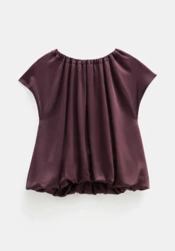 Satin Circular Top