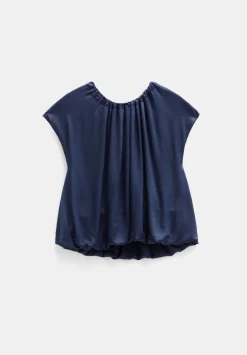 Satin Circular Top