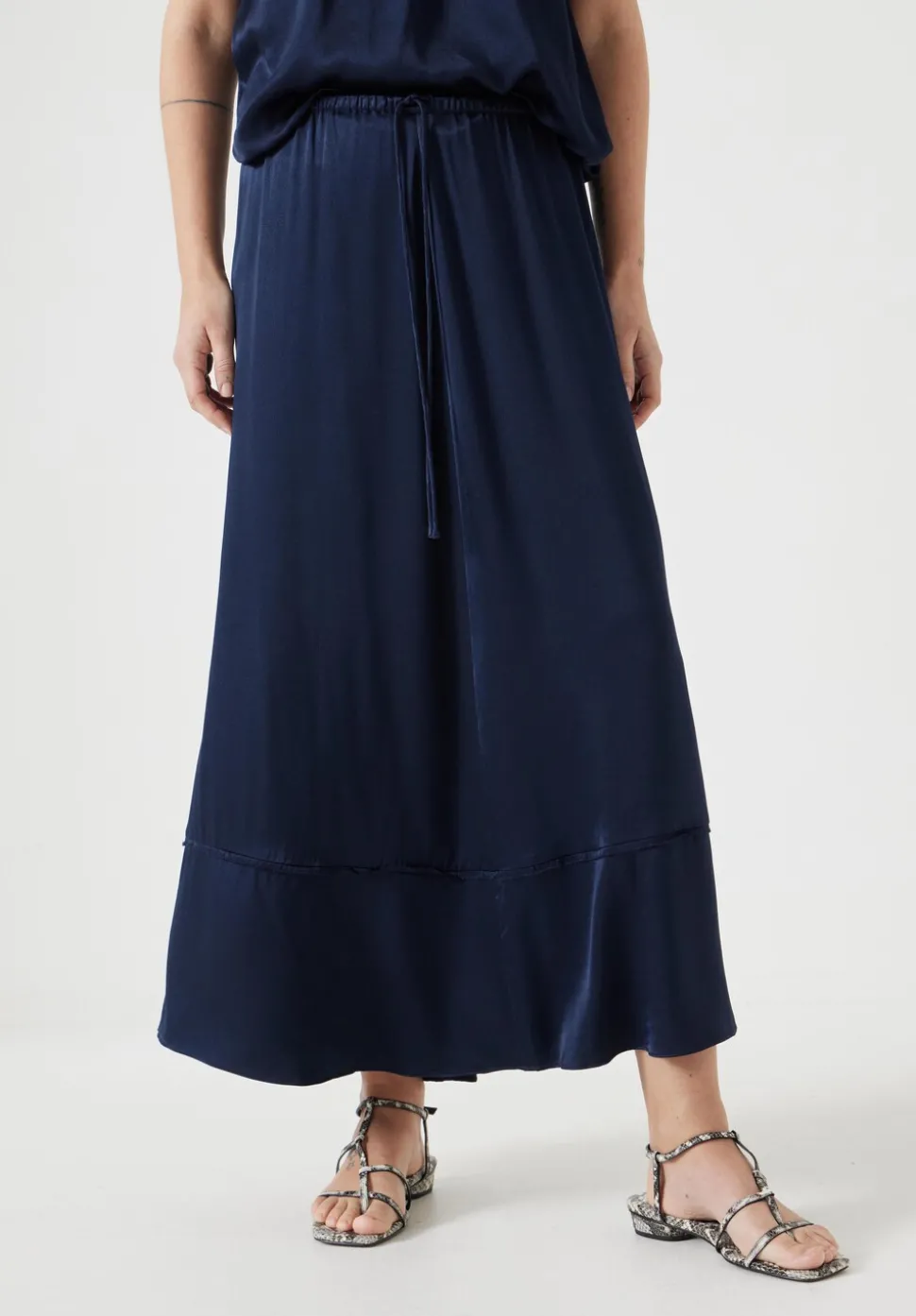 Satin Maxi Skirt