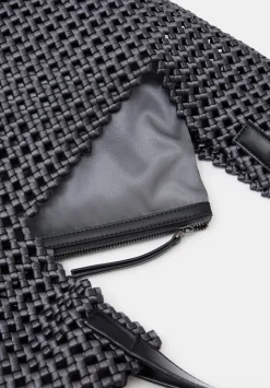 Satin Weave Tote Bag