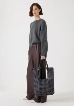 Satin Weave Tote Bag