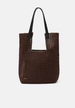 Satin Weave Tote Bag