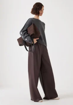 Satin Weave Tote Bag
