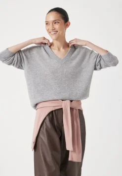 Scarlett Cashmere V Neck Jumper