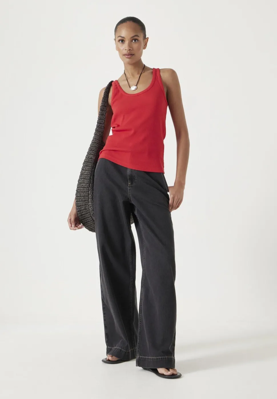 Scoop Neck Vest