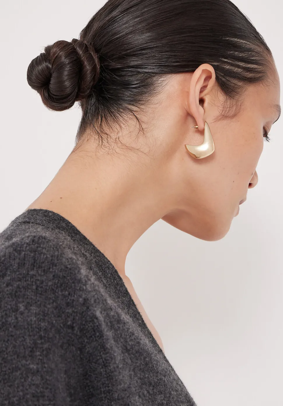 Sculptural Dome Earrings