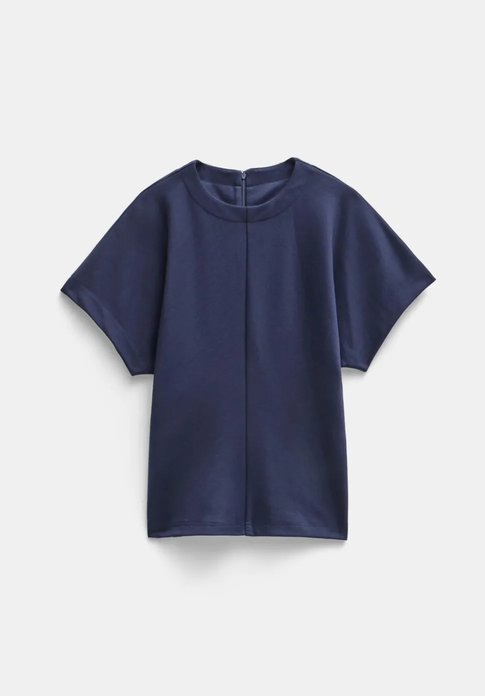 Seam Detail Short Sleeve Top