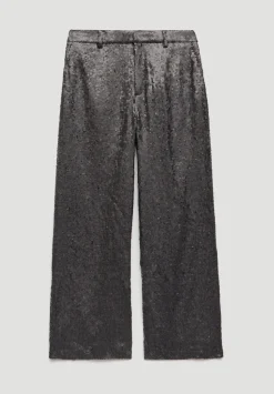 Sequin Wide Leg Trouser