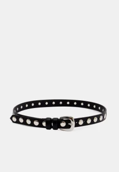 Seren Studded Leather Belt