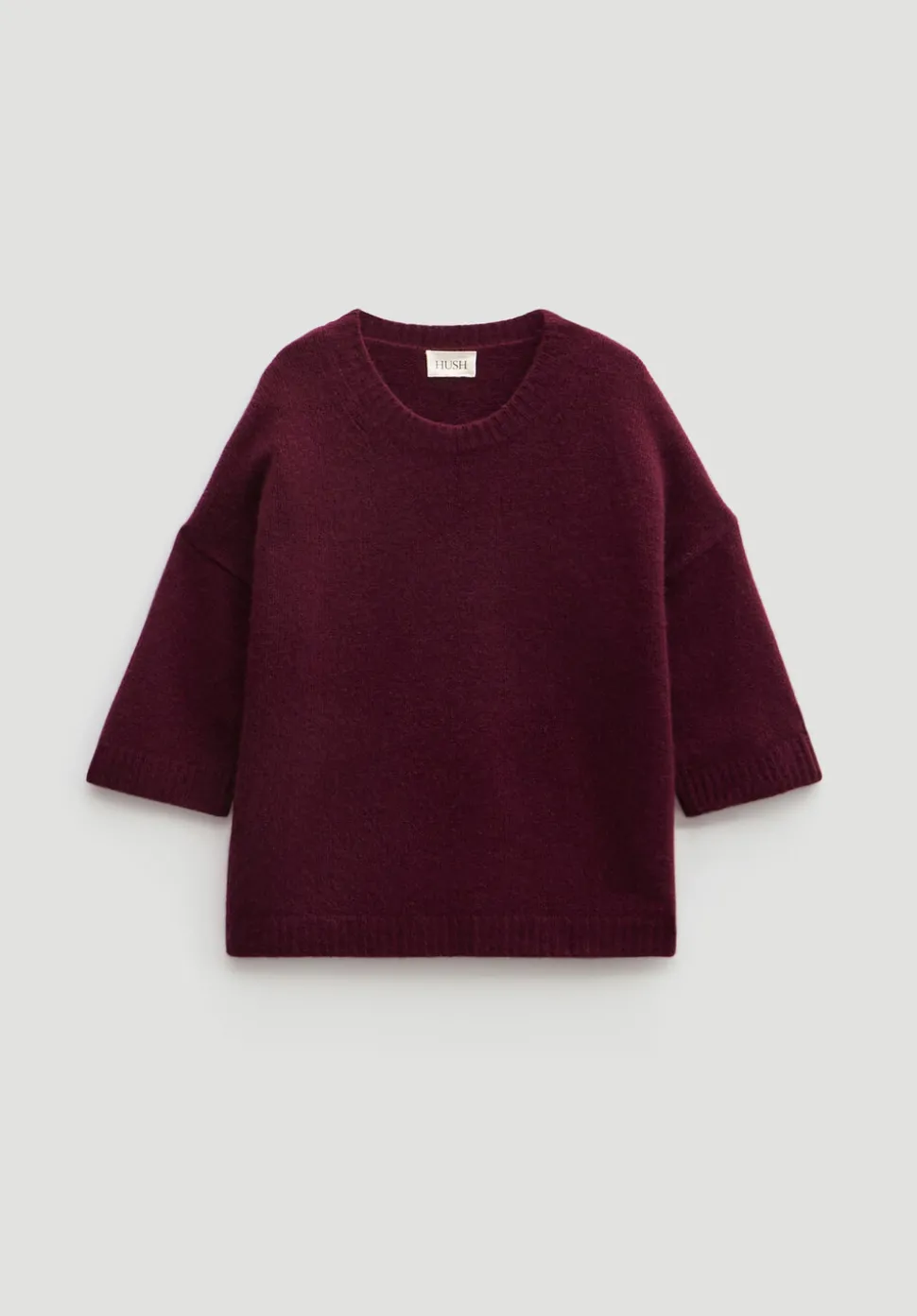 Short Sleeve Chunky Cashmere Tee