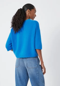 Short Sleeve Chunky Cashmere Tee