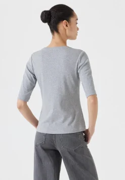 Slim Fit Ribbed T-Shirt