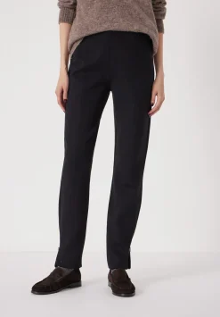 Slim Ponte Zip Detail Cigarette Trouser